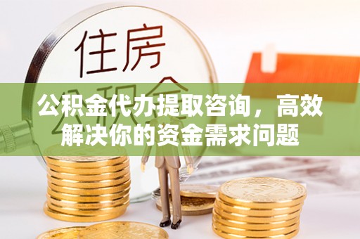 三地门公积金代办提取咨询，高效解决你的资金需求问题