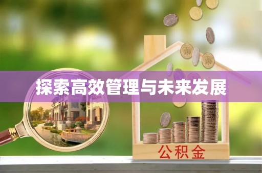 三地门探索高效管理与未来发展