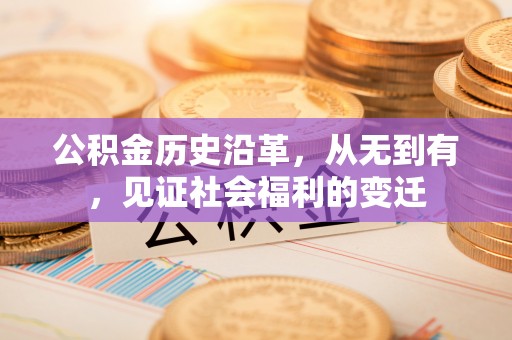 三地门公积金历史沿革，从无到有，见证社会福利的变迁