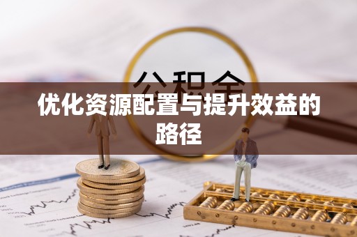 三地门优化资源配置与提升效益的路径