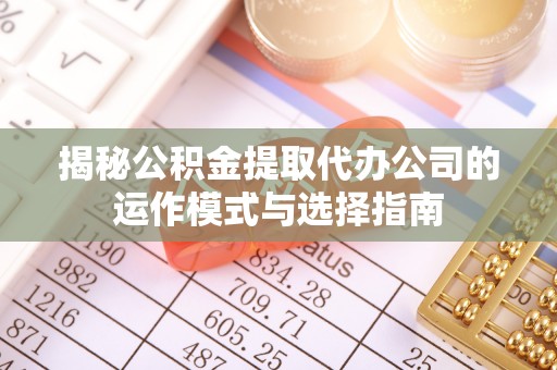 三地门揭秘公积金提取代办公司的运作模式与选择指南